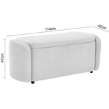 P & B KLOP BREZ NASLONA, tekstil svetlo siva | Shoptok.si
