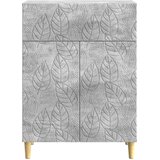  Kreveta Betonska siva 66 x 34,5 x 90 cm Konstruirano drvo | shoptok.hr