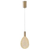  LED luster na sajli PERFORATO LED/6,3W/230V 3000K zlatna, prečnik 14 cm | Eponuda.com