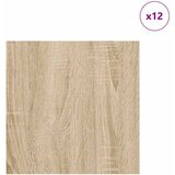 Dekor Paneli 12 pcs Sonoma hrast 30 x 30 x 0.27 cm | shoptok.hr