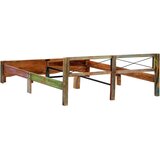  Okvir za krevet od masivnog obnovljenog drva 180 x 200 cm | shoptok.hr