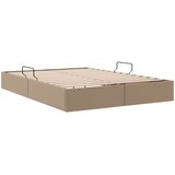  Otomanski krevet s pohranom Kapućino 140 x 200 cm Lažna koža | shoptok.hr