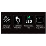 Manta LED svjetleća oznaka BOR zeleni, 29,5x17.5 SNL83GN | shoptok.hr