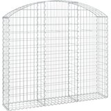  Gabionska košara s lukom 150x30x120/140 cm pocinčano željezo | shoptok.hr