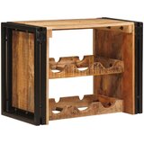  Stalak za vino Smeđa 60 x 45 x 33 cm Čvrsto Grubo Drvo Manga | shoptok.hr