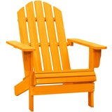 vidaXL Vrtni stol Adirondack trden les jelke oranžen Cene
