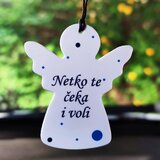  Privjesak za auto - ANĐEO Vozi polako Š1231 | shoptok.hr