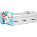 Drveni dječji krevet FROZEN s ladicom - 180x80 cm rozi | shoptok.hr