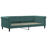 Dnevni krevet tamnozeleni 90 x 200 cm baršunasti | shoptok.hr