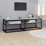 vidaXL TV omarica beli marmor 140x40x40,5 cm kaljeno steklo Cene