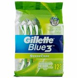 Gillette blue 3 sensitive brijač za jednokratnu upotrebu 12 komada cene