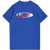 Nike Sportswear Majica kraljevo modra / rdeča / bela