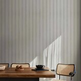  Tapeta - Wooden Texture - Symmetrical vertical lines on a white background. 50x1000 Vodootporna | shoptok.hr