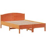  Krevet s regalom za knjige bez madraca 150x200 cm od borovine | shoptok.hr