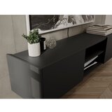Germania Antracitno siva TV omarica v hrastovem dekorju 164x35 cm Schlangen – | Shoptok.si