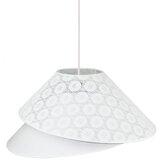  Duolla - Luster na sajli COCO 1xE27/40W/230V, prečnik 50 cm, bela | Eponuda.com