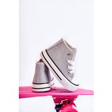 Boto Children's High Sneakers Silver Catrina | Shoptok.si