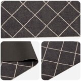  Kuhinjski Tepih Antracit karirani 180 x 60 cm 100% poliamid Slike