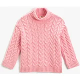 Koton Girls' Pink Sweater