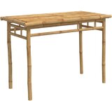  Vrtni blagovaonski stol 110 x 55 x 75 cm od bambusa | shoptok.hr