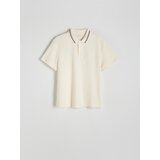 Reserved - Regular polo-majica - krem | shoptok.hr