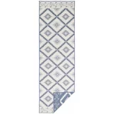 NORTHRUGS Plavo-krem vanjski tepih Malibu, 80 x 250 cm