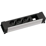 Boschmann napojni modul conference top frame sa 3 šuko utičnice i 1 praznim mestom crni | ePonuda.com