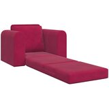  Krevet na razvlačenje Vinska crvena 98 x 71 x 83 cm Baršun | shoptok.hr