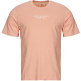 Jack & Jones Majice s kratkimi rokavi JPRBLUARCHIE SS TEE CREW Rožnata Cene