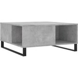  Stolić za kavu boja betona 80 x 80 x 36,5 cm konstruirano drvo | Eponuda.ba