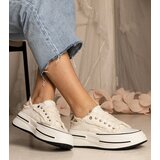 Gemre White women's high-sole sneakers Kallara | shoptok.hr