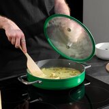 FABINI Aluminijska tava s poklopcem/s neprijanjajućom površinom ø 28 cm tegame Meda 3.0 – | shoptok.hr