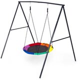 ECO TOYS vrtna dječja ljuljačka „ gnijezdo” 100 cm s čeličnim okvirom | shoptok.hr
