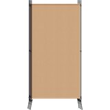  5-Panelni Pregrađivač Bež 433 x 180 cm Tkanina | shoptok.hr