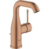 Grohe enoročna armatura za umivalnik ESSENCE z zgornjim delom sifona (23462DL1) - Brushed warm sunset Cene