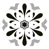 Oset Ceramica zidne i podne pločice versalles deco black 20x24 | Eponuda.com