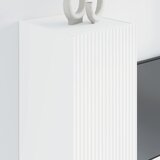 TV zidni ormar 2 pcs Bijelo 30 x 31 x 80 cm Konstruirano drvo | Eponuda.com