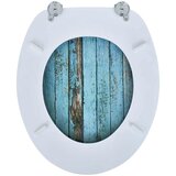  Toaletna daska 2 kom MDF s uzorkom drva | shoptok.hr
