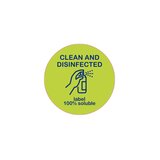  Okrogle Nalepke Čisto in Razkuženo (1000 kom) - Clean & Disinfected Cene