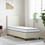 vidaXL Vzmetnica s spominsko peno bela 80x200x17 cm | Shoptok.si