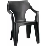 Keter Tamno siva plastična vrtna stolica Dante –