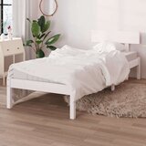  Okvir za krevet od borovine bijeli 75 x 190 cm UK jednokrevetni Cijene