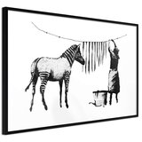  Poster - Banksy: Washing Zebra Stripes 30x20 | shoptok.hr