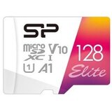 SiliconPower 128gb micro tf sdxc uhs-I u1,a1,v10 clas10+adapter ( MCSP128A1 ) cene