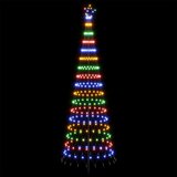  LED božićno drvce 300 cm 350 LED lampica Višebojno Željezo Crna | shoptok.hr