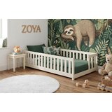 Molarem Home Drveni dječji krevet Zoya - cotton - 200x90 - Bez madraca Slike