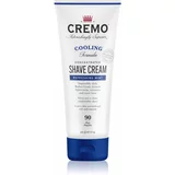Cremo Refreshing Mint Cooling Shave Cream krema za brijanje u tubi za muškarce 177 ml
