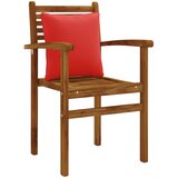  Jastučići za leđa (4 kom) PUTTEN 4 pcs 100% poliester Crvena | shoptok.hr