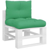  Jastuci za palete 2 kom zeleni od tkanine | shoptok.hr