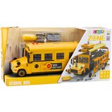Lean Toys Komplet za izdelavo šolskega avtobusa za struženje, rumen, 48 kosov | Shoptok.si